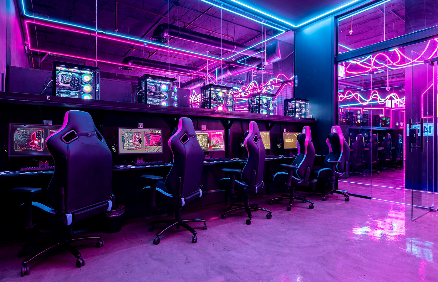 The real ZNTRX Riyadh gaming floor