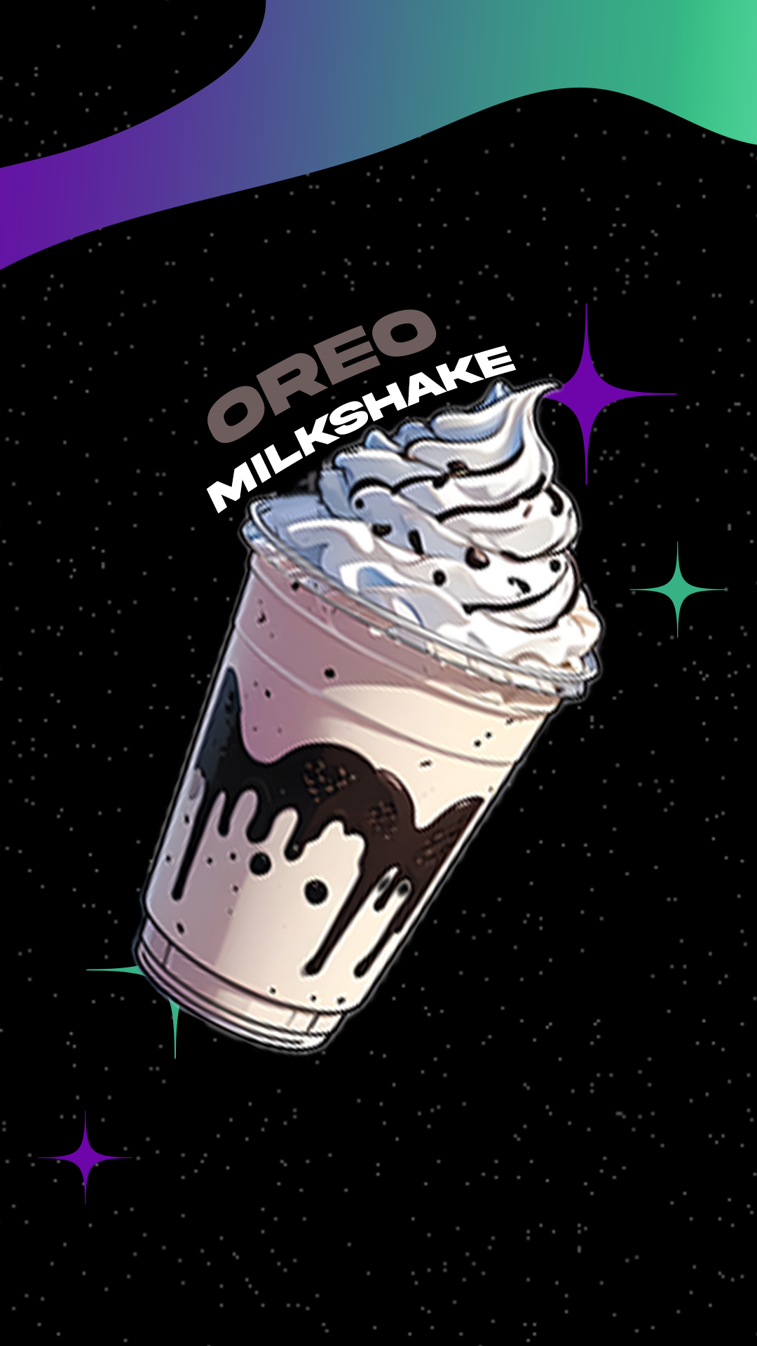 Official THE VOID Oreo milkshake artwork
